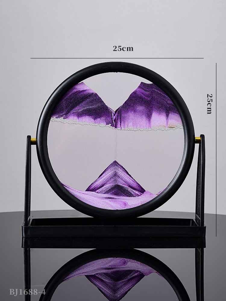 3D Glass Quicksand Painting