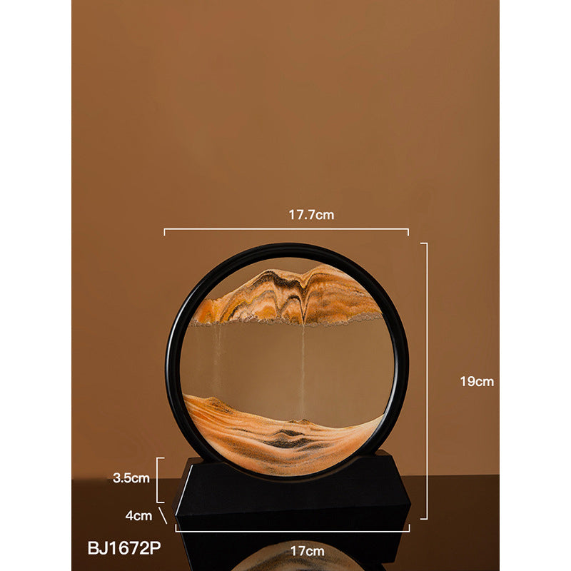 3D Glass Quicksand Painting