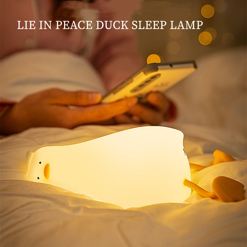 Lazy Lying Night Light Duck