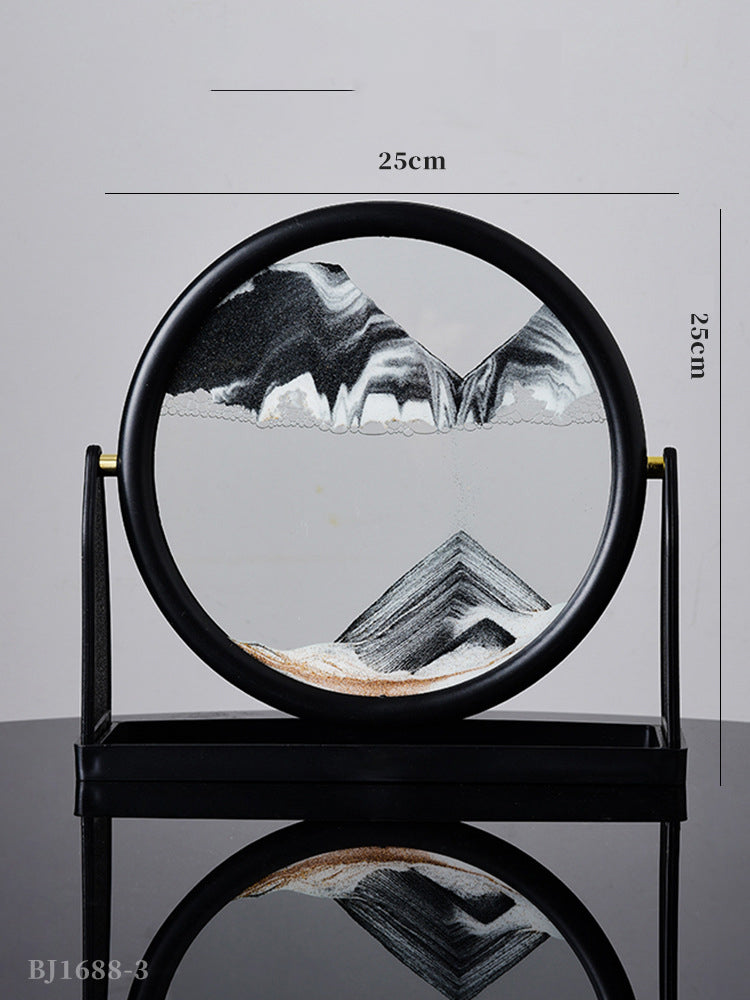 3D Glass Quicksand Painting