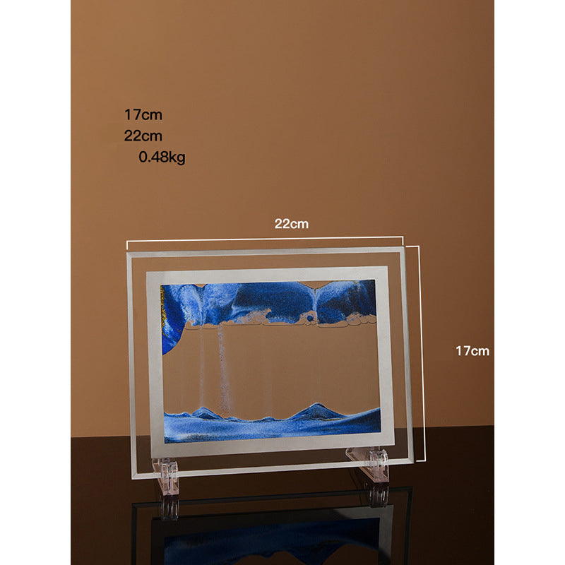 3D Glass Quicksand Painting