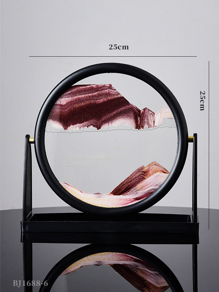 3D Glass Quicksand Painting