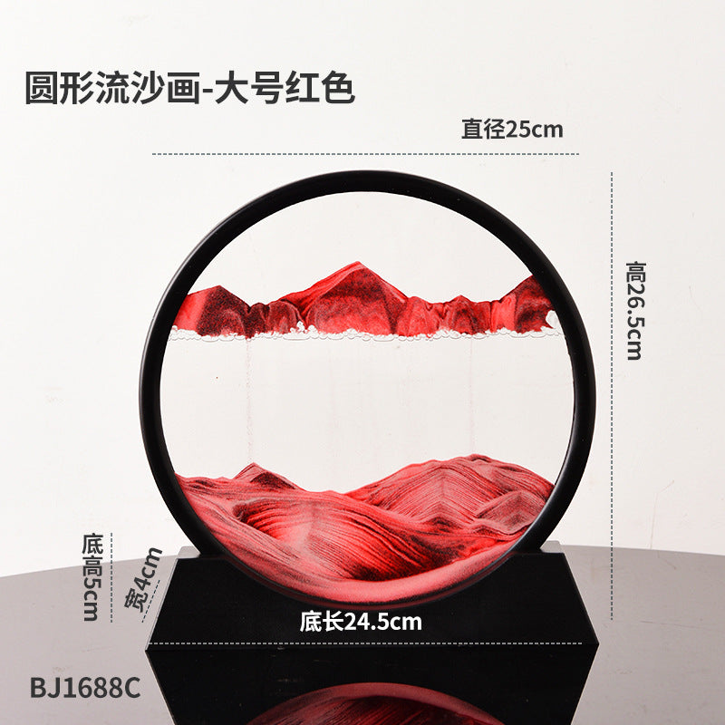3D Glass Quicksand Painting