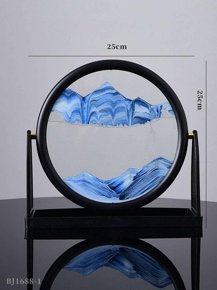 3D Glass Quicksand Painting