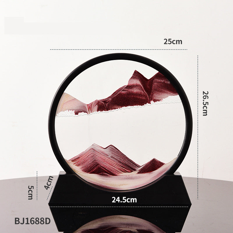 3D Glass Quicksand Painting