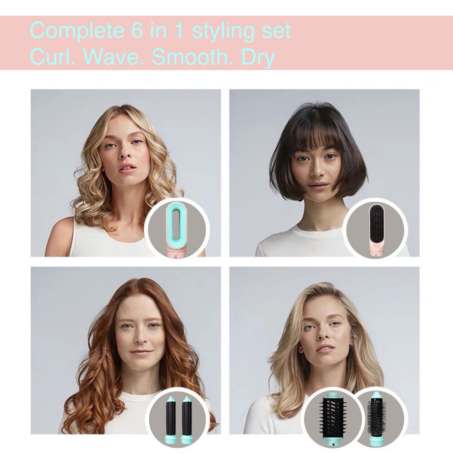 6 In 1 Multi Styler Pro
