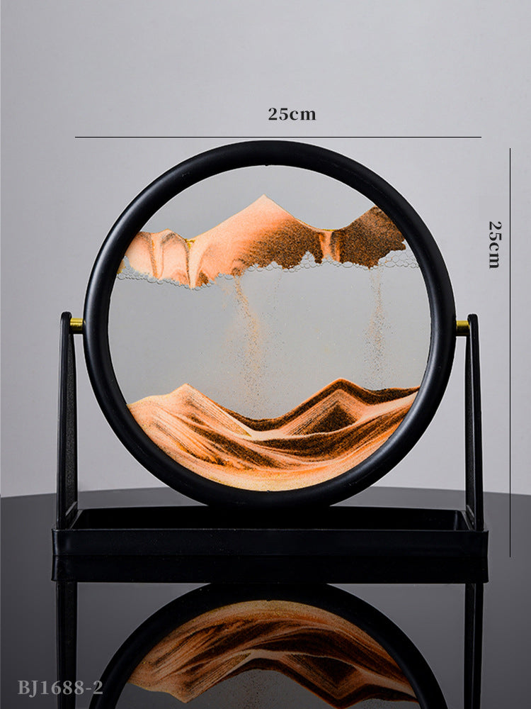 3D Glass Quicksand Painting
