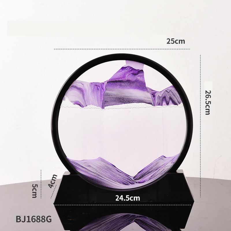 3D Glass Quicksand Painting