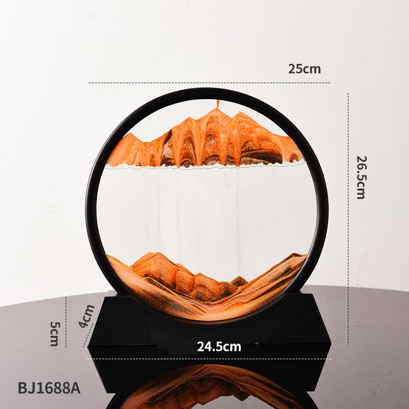 3D Glass Quicksand Painting