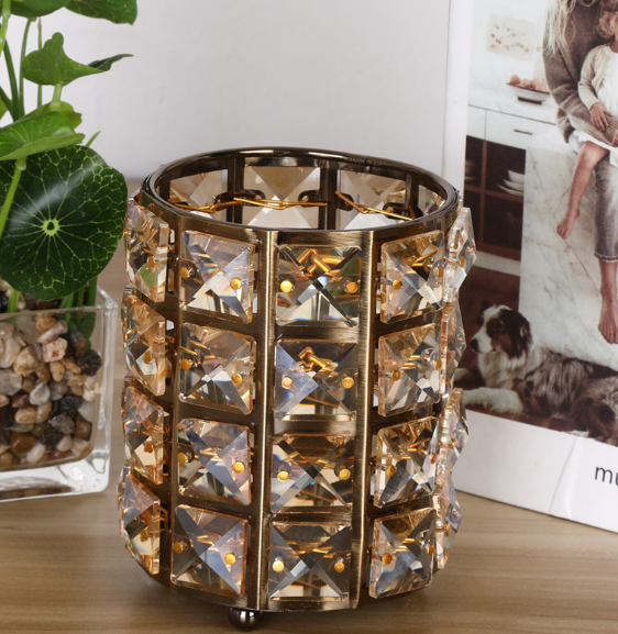 Crystal Makeup Brush Organizer
