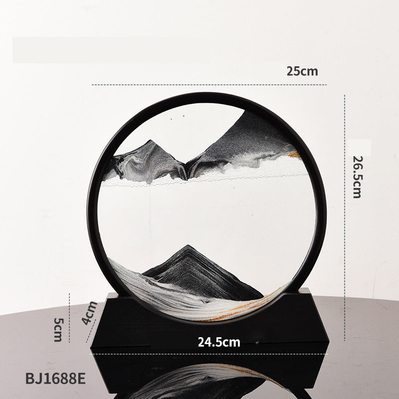 3D Glass Quicksand Painting
