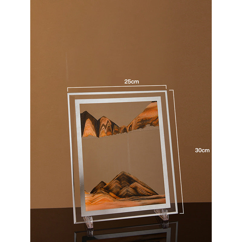 3D Glass Quicksand Painting