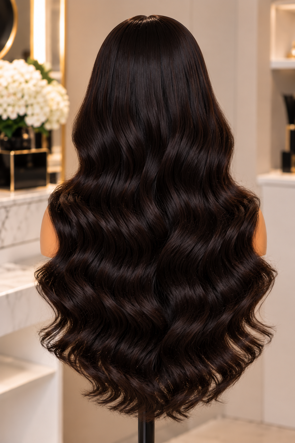 Premium Double Drawn Body Wave Virgin Hair Wig 24'