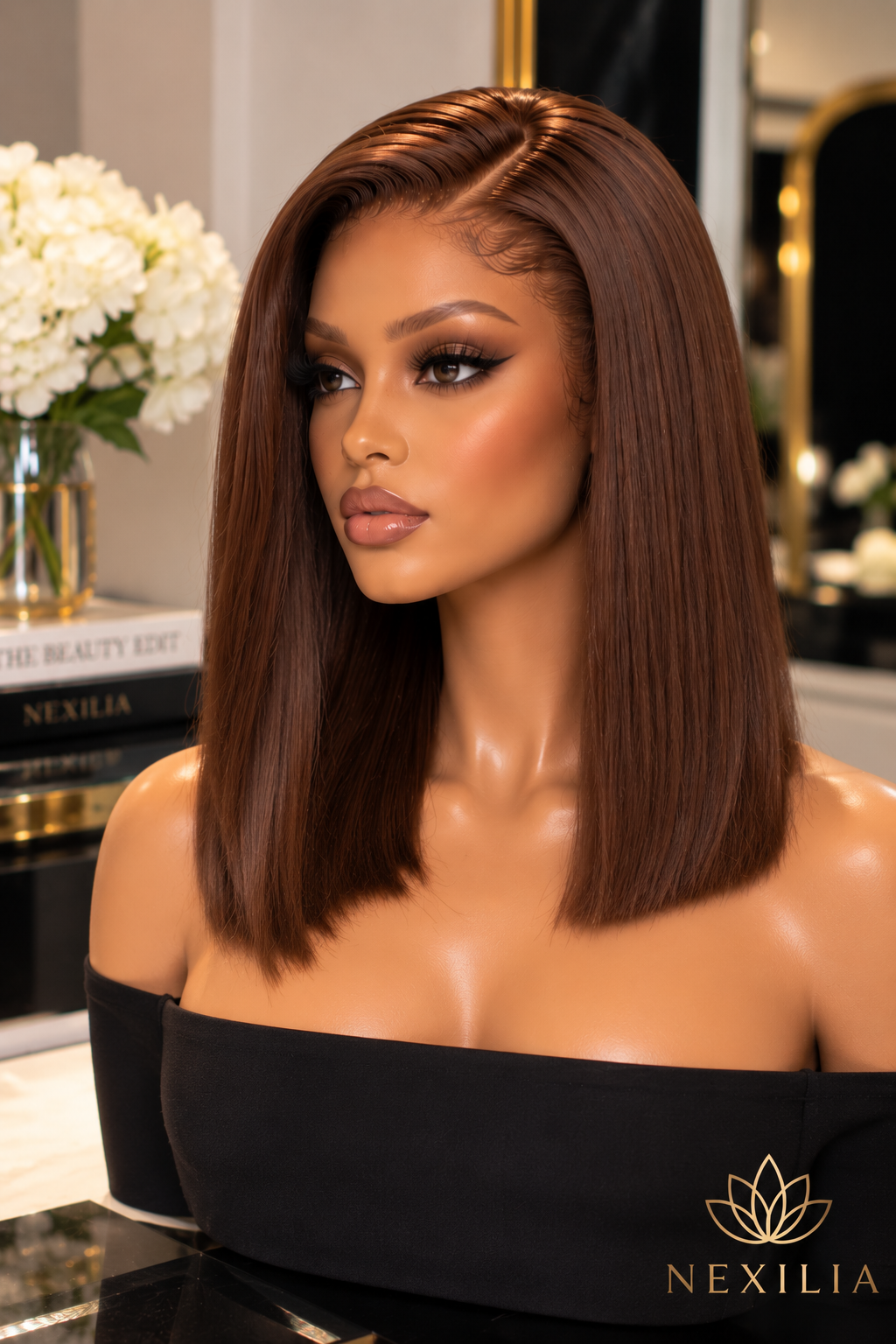 Chocolate Straight Virgin Hair Bob