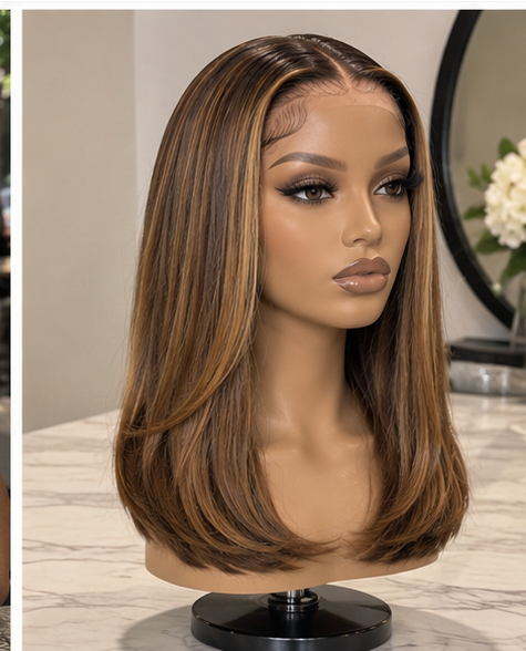Body Wave Virgin Hair Wig — Balayage Highlights