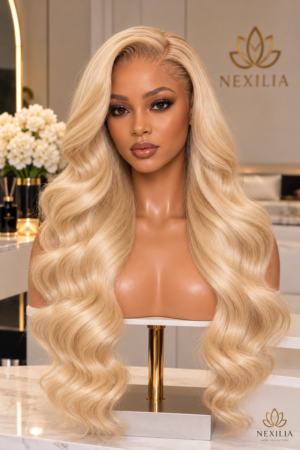 Body Wave Virgin Hair Wig — #613 Blonde