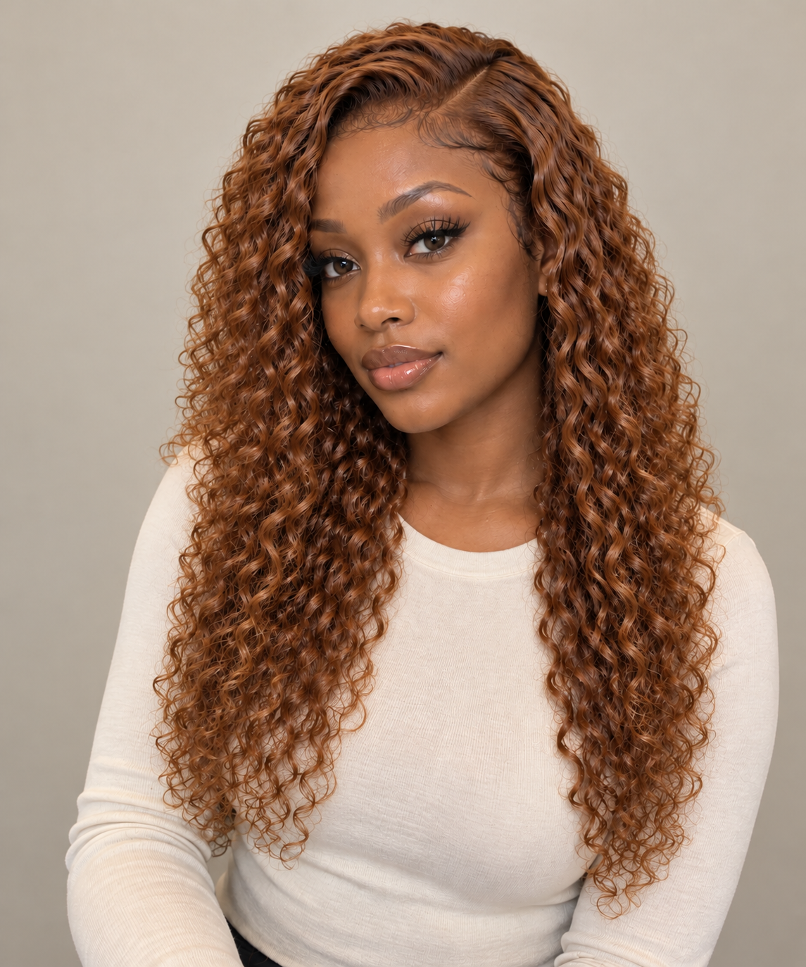 Curly Walnut Wig