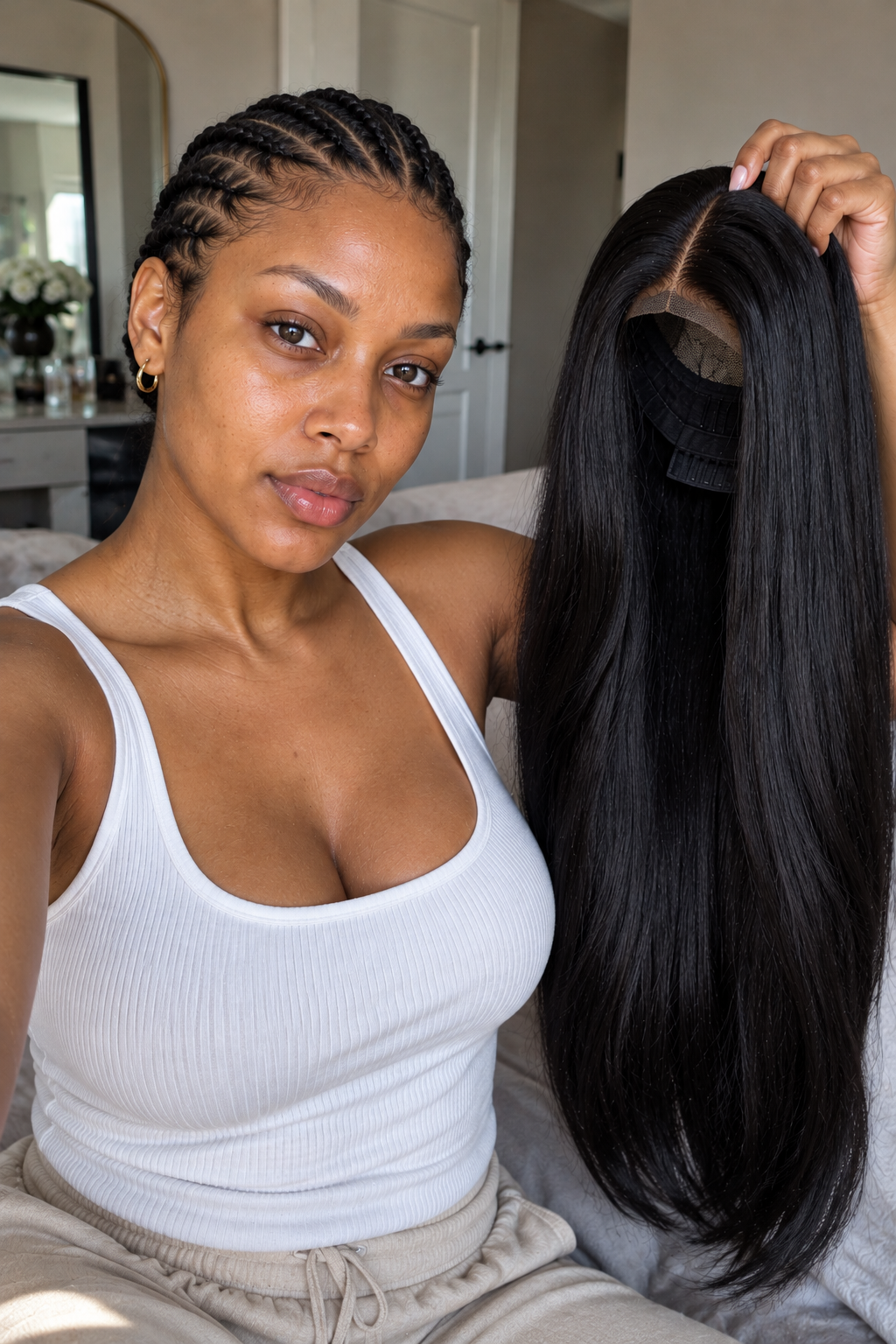 Premium Straight Virgin Hair Wig 24