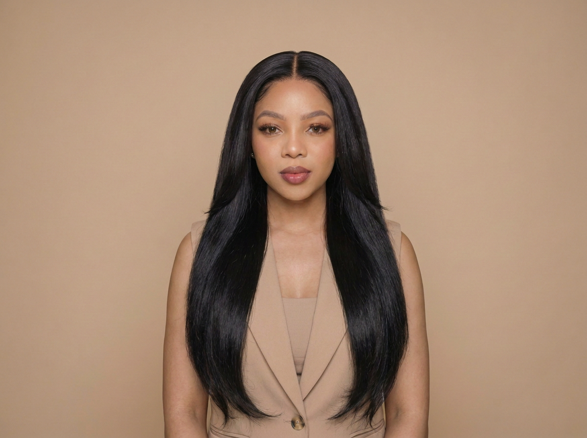 Premium Straight Virgin Hair Wig 24